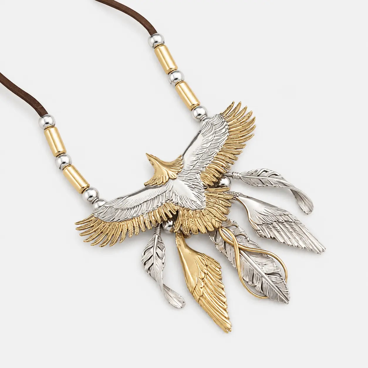 Horizon Blue Medium Eagle Pendant