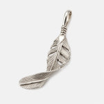 Horizon Blue Silver Twist Feather