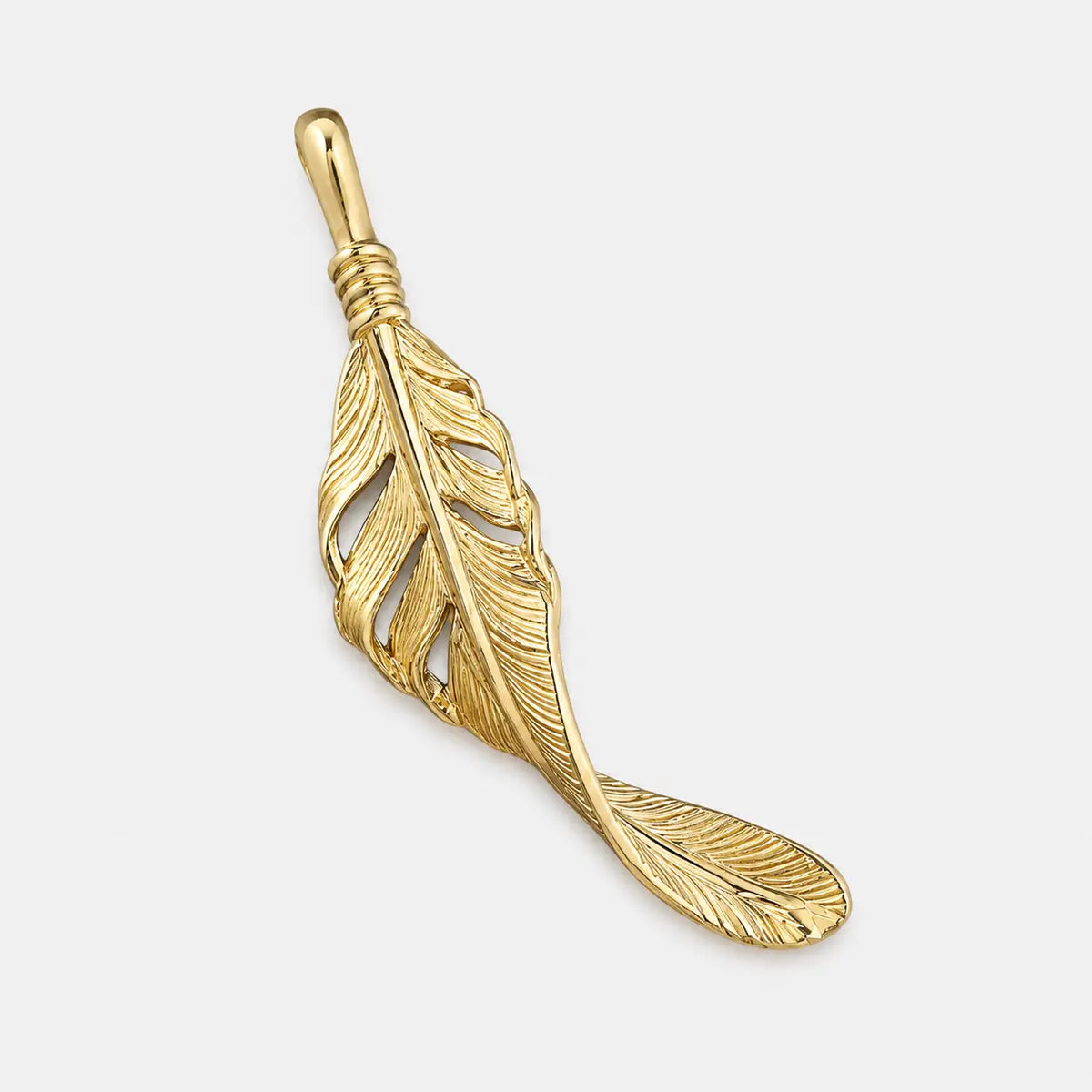 Horizon Blue Twist Feather