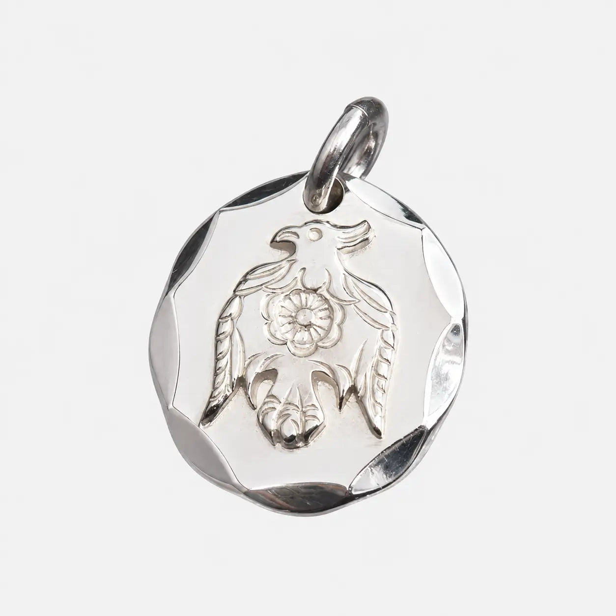Ken Kikuchi Eagle Rose Pendant