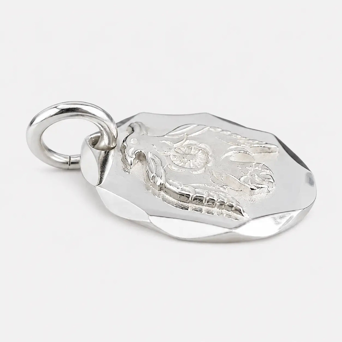 Ken Kikuchi Eagle Rose Pendant