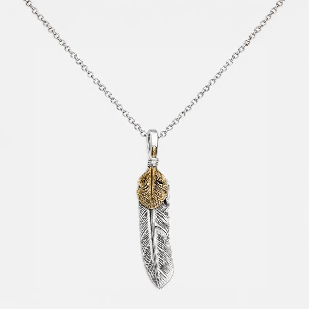 Ken Kikuchi Feather with K18 Leaf F-21+K18F-29