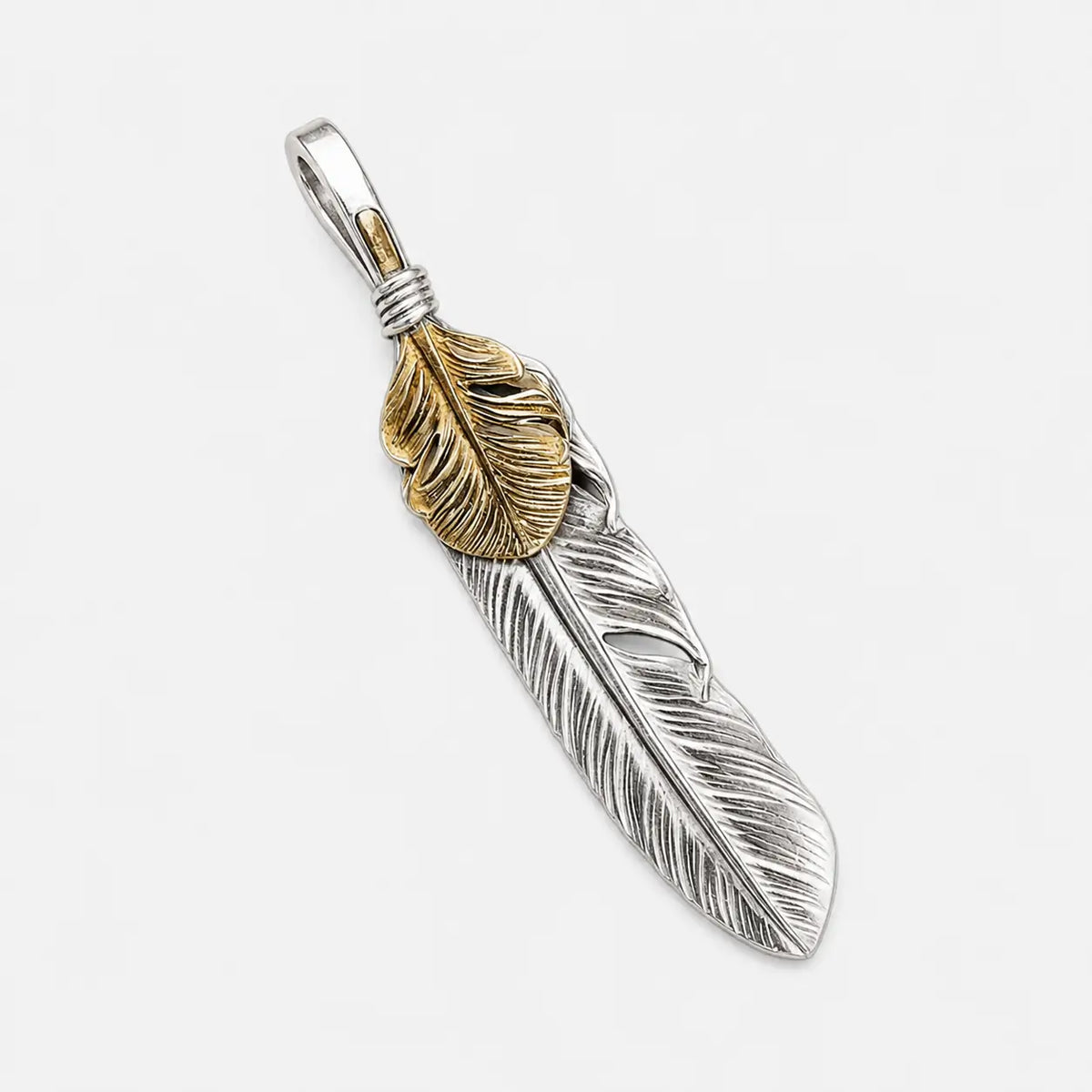 Ken Kikuchi Feather with K18 Leaf F-21+K18F-29