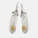 Ken Kikuchi K24 Point Feather with Claw Pendant