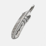 Ken Kikuchi K24 Point Feather with Claw Pendant