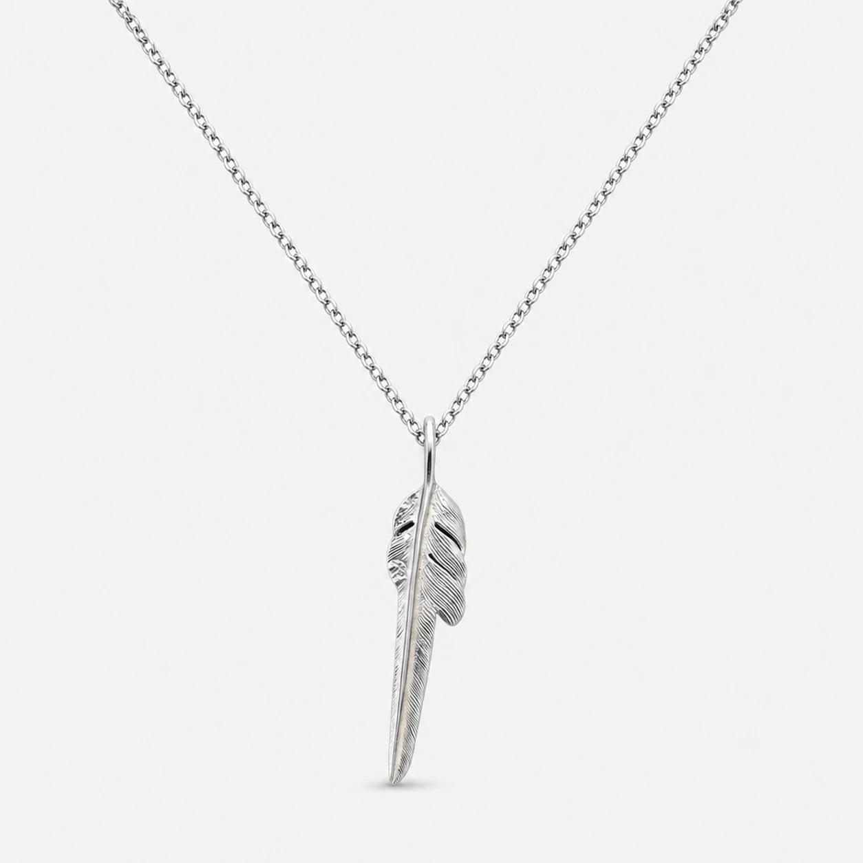 Larry Smith Feather Pendant