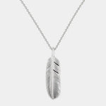 Larry Smith Goro Style Plain Feather Pendant