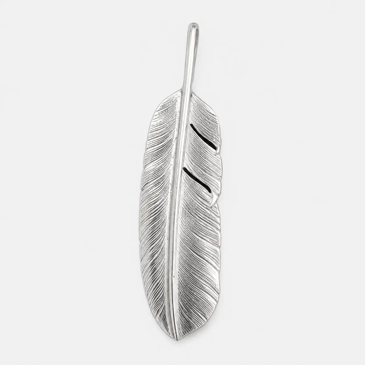 Larry Smith Goro Style Plain Feather Pendant