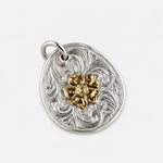 Larry Smith Karakusa Rose Pendant