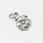 Larry Smith Silver Rose Pendant