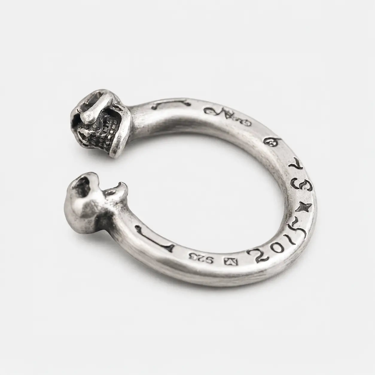 Stop Light Co SV 2 Skull Ring