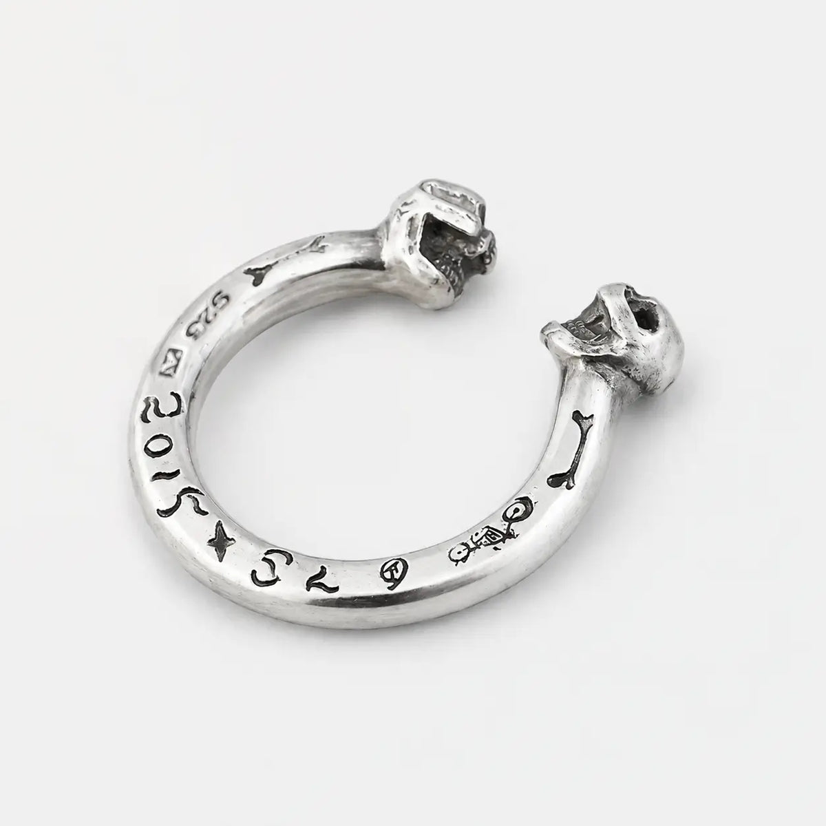 Stop Light Co SV 2 Skull Ring
