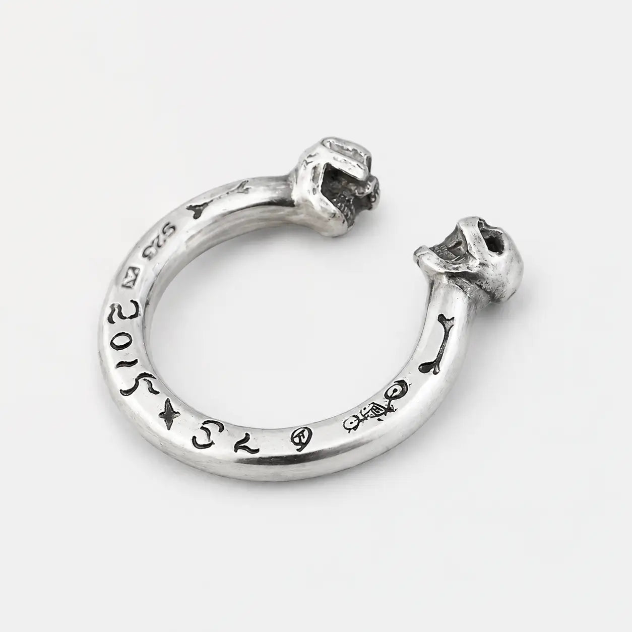 Stop Light Co SV 2 Skull Ring