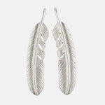 Tady King Silver Feather Pendant