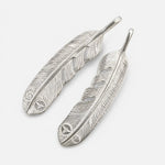 Tady King Silver Feather Pendant