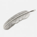Tady King Silver Feather Pendant
