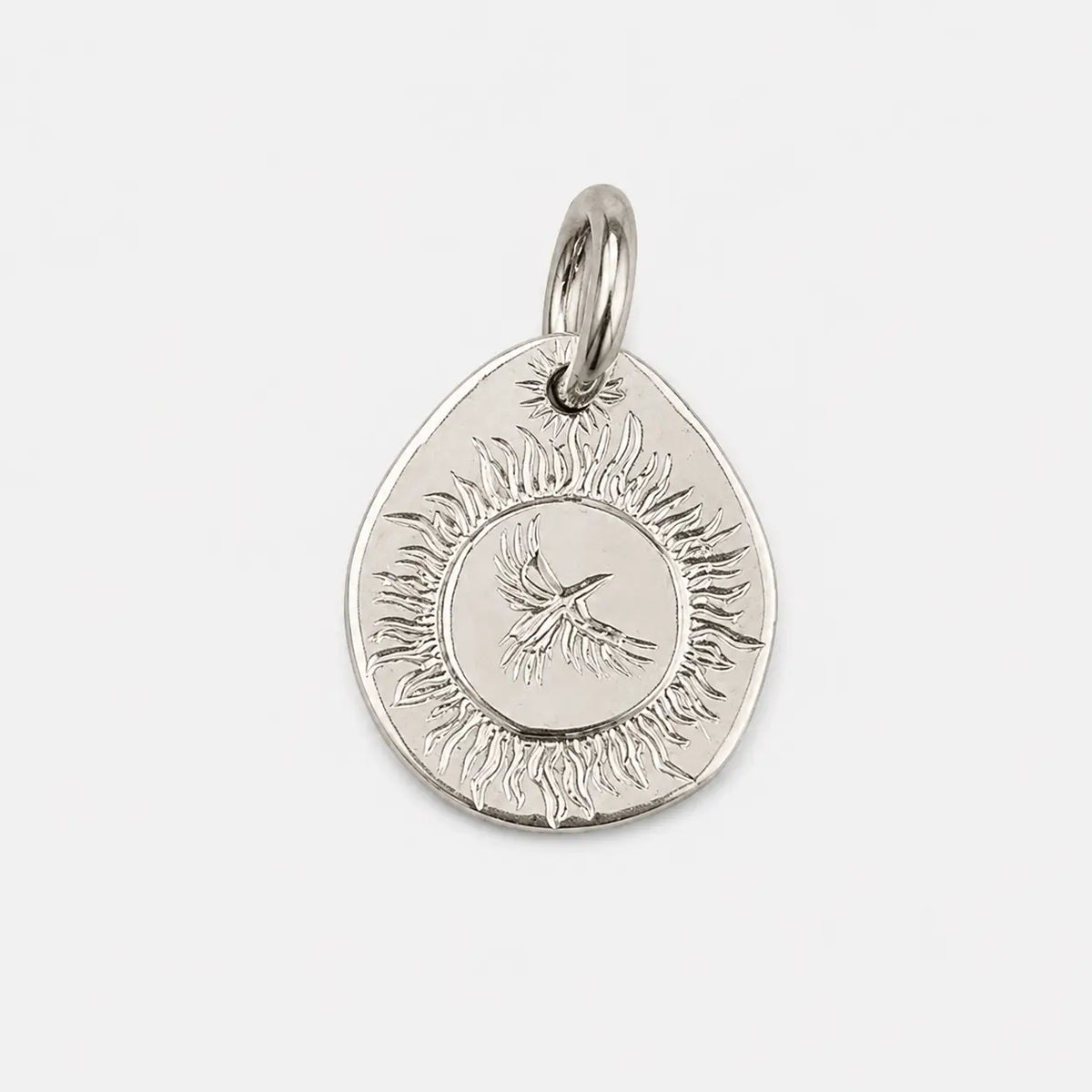 Tady King Stamped Animal Head Pendant
