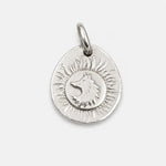 Tady King Stamped Animal Head Pendant