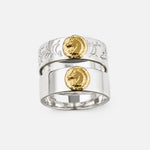 Tady King Wolf Head Ring