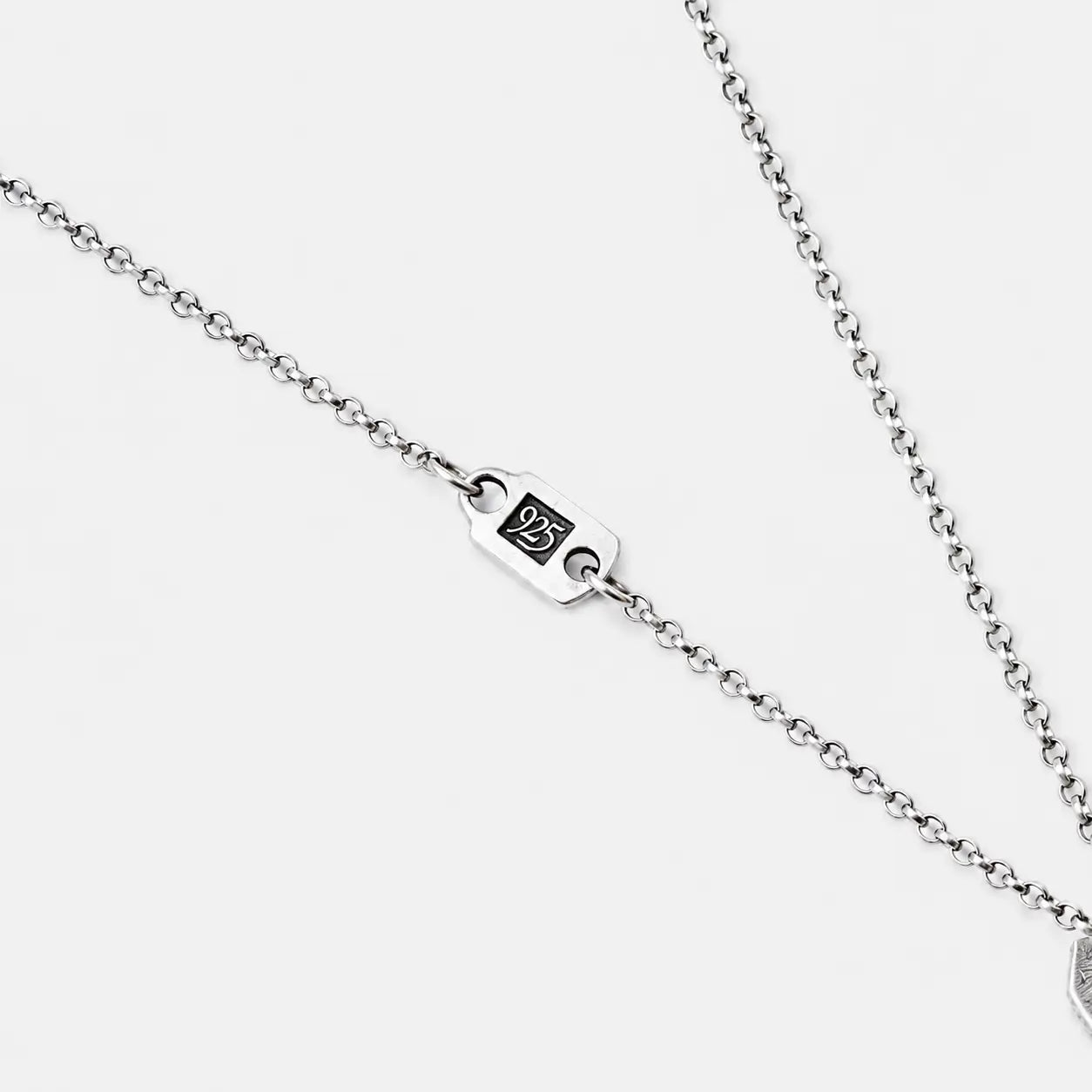 Werkstatt München Fine Chain Key + Tag Necklace