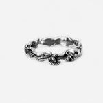 Werkstatt München Floral Skull Ring
