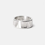 Werkstatt München Ring Rough Hammered
