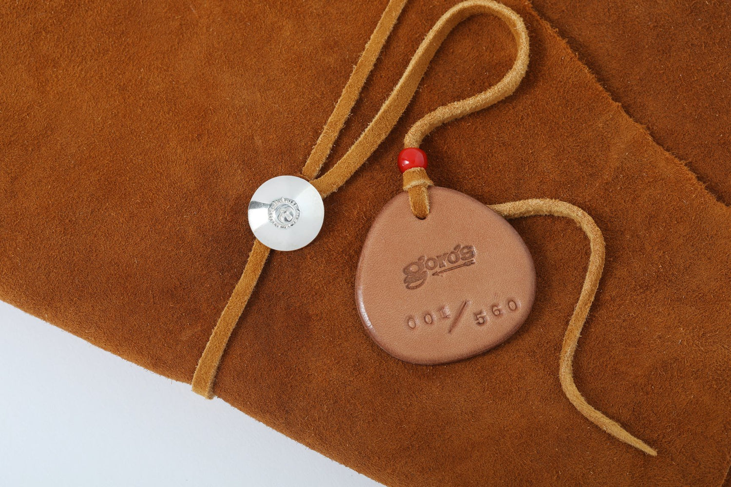 Goro's authentication - leather tag certificate of authenticity